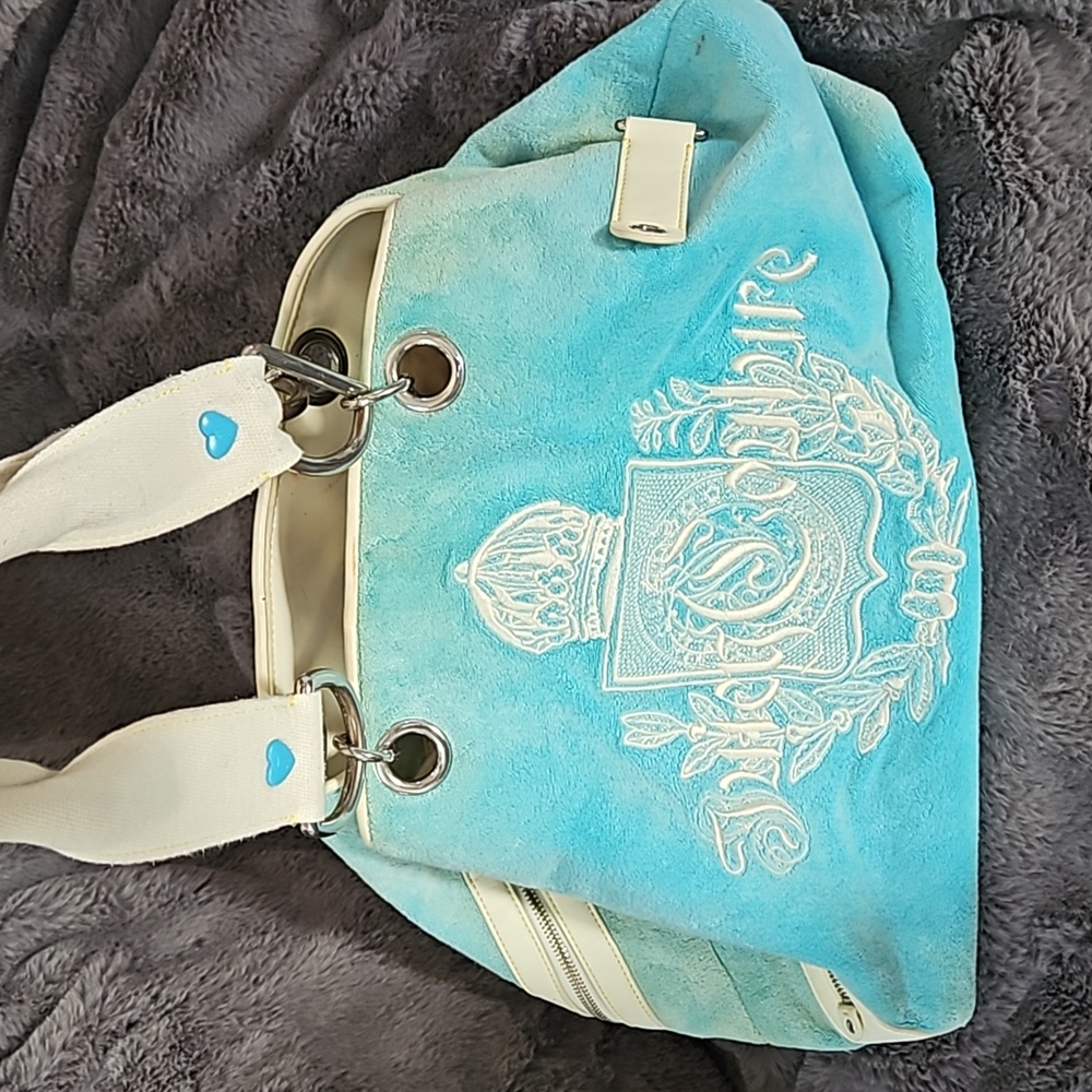 RARE Vintage OG Juicy Couture Terry Cloth Purse Large